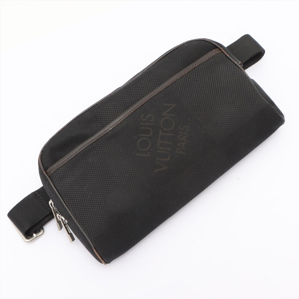 Louis Vuitton Black Canvas Geant Acrobat shoulder bag