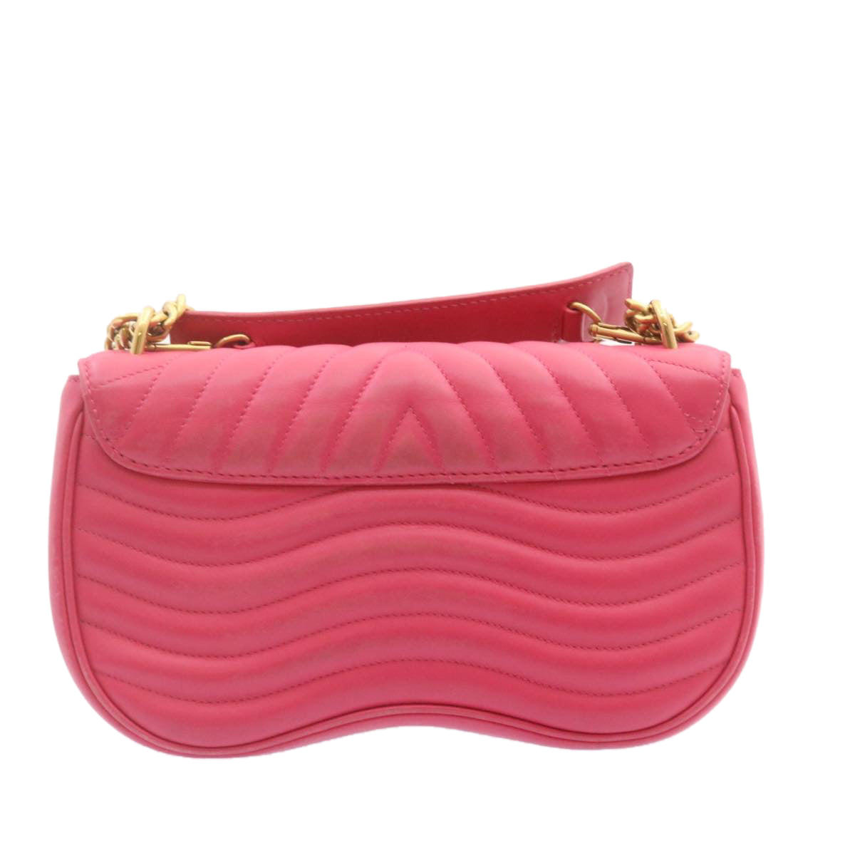 Louis Vuitton Pink Leather New wave shoulder bag
