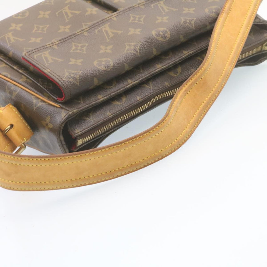 Louis Vuitton Gray Canvas Viva Cite shoulder bag
