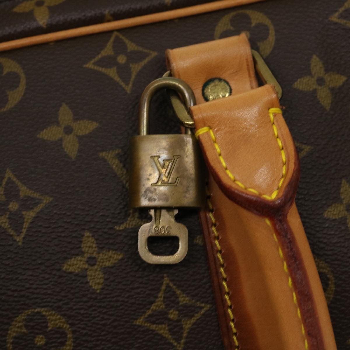 Louis Vuitton Brown Canvas Sirius travel bag