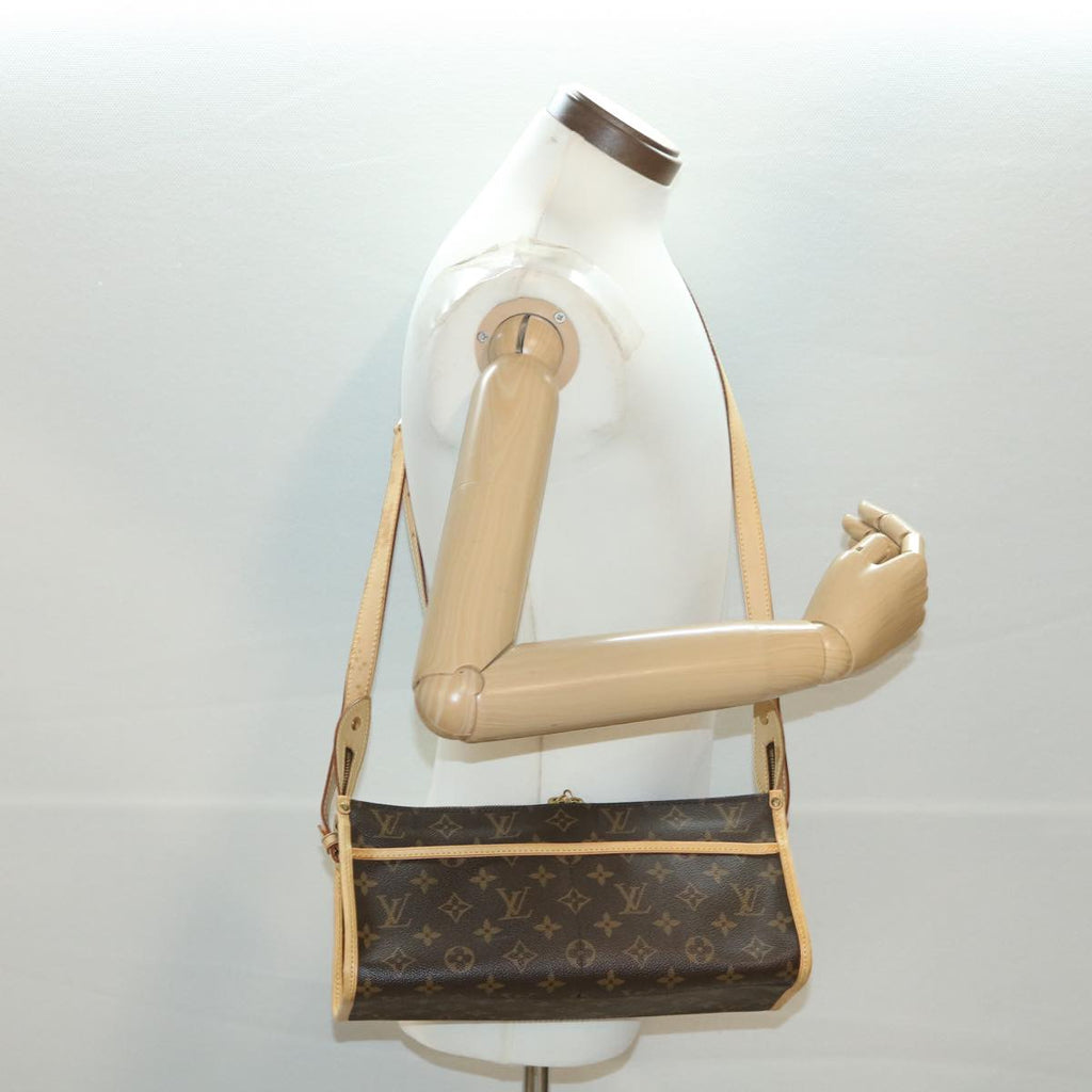 Louis Vuitton Brown Canvas Popincourt shoulder bag