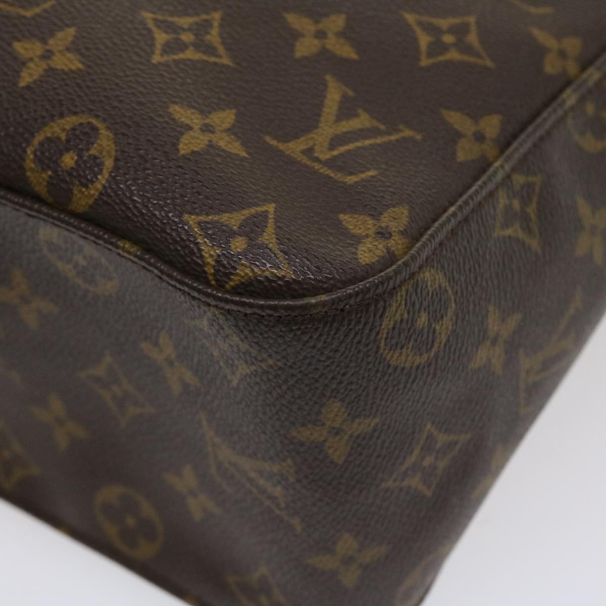 Louis Vuitton Brown Canvas Looping GM shoulder bag