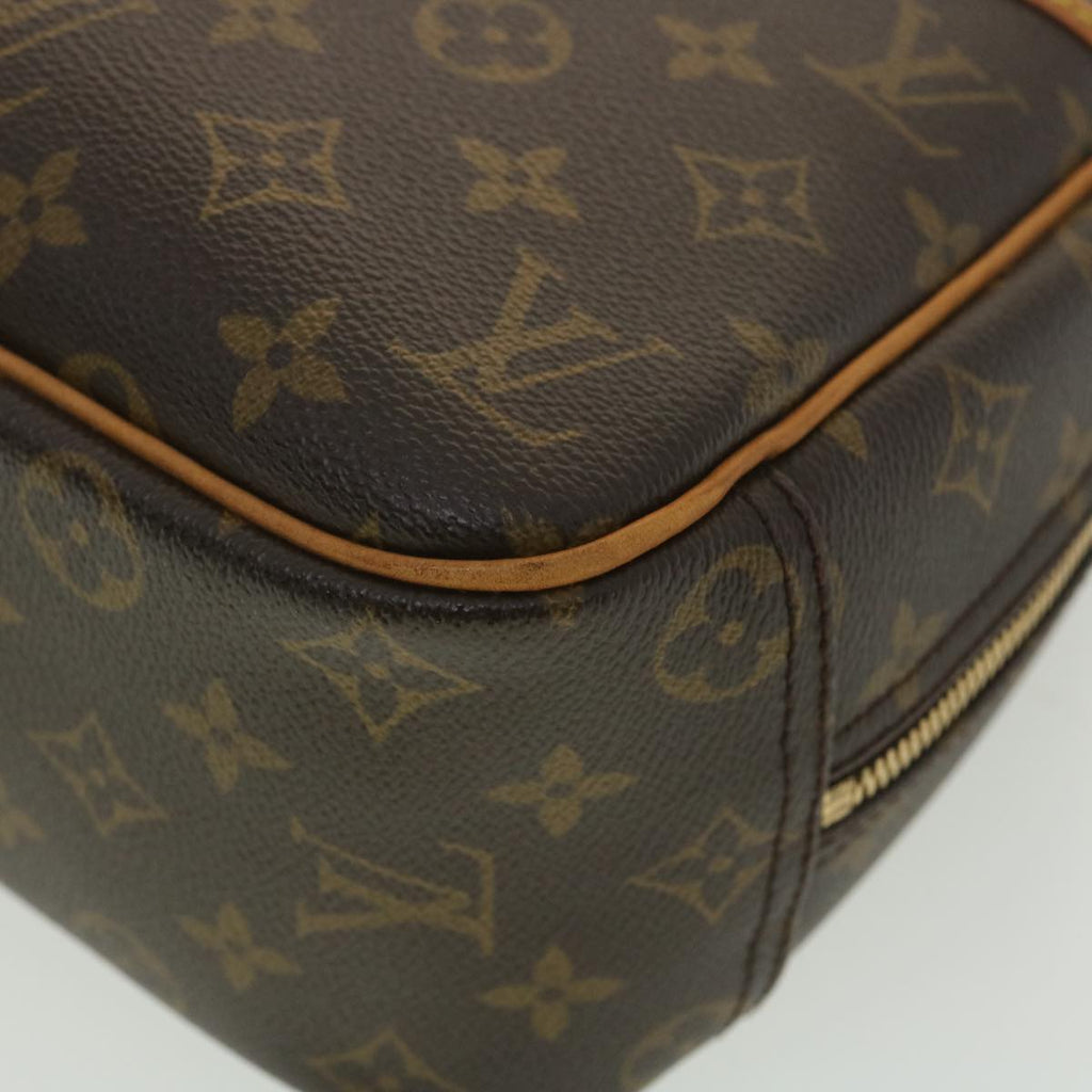 Louis Vuitton Brown Canvas Trouville handbag bag