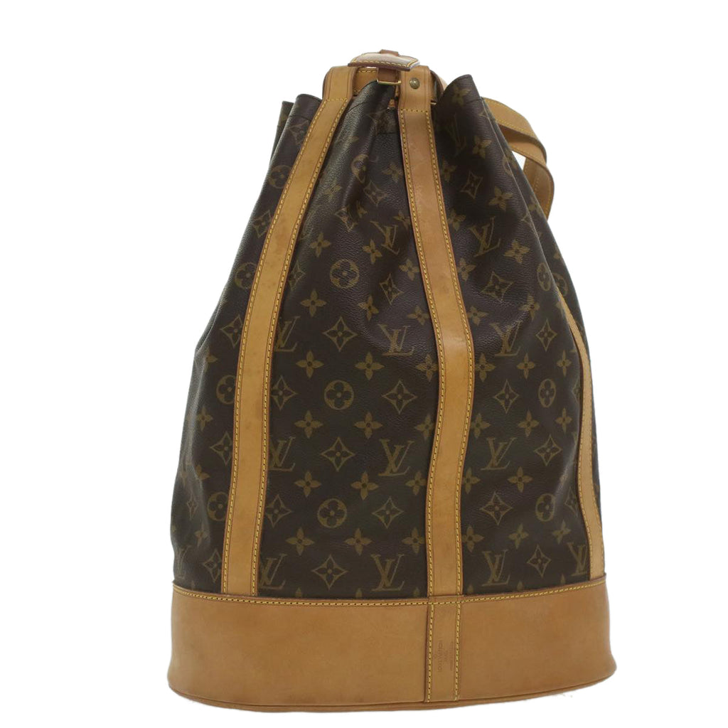Louis Vuitton Brown Canvas Randonnee shoulder bag