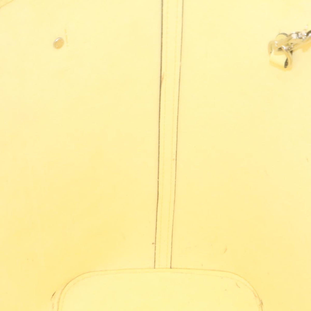 Louis Vuitton Yellow Leather Neverfull MM tote bag
