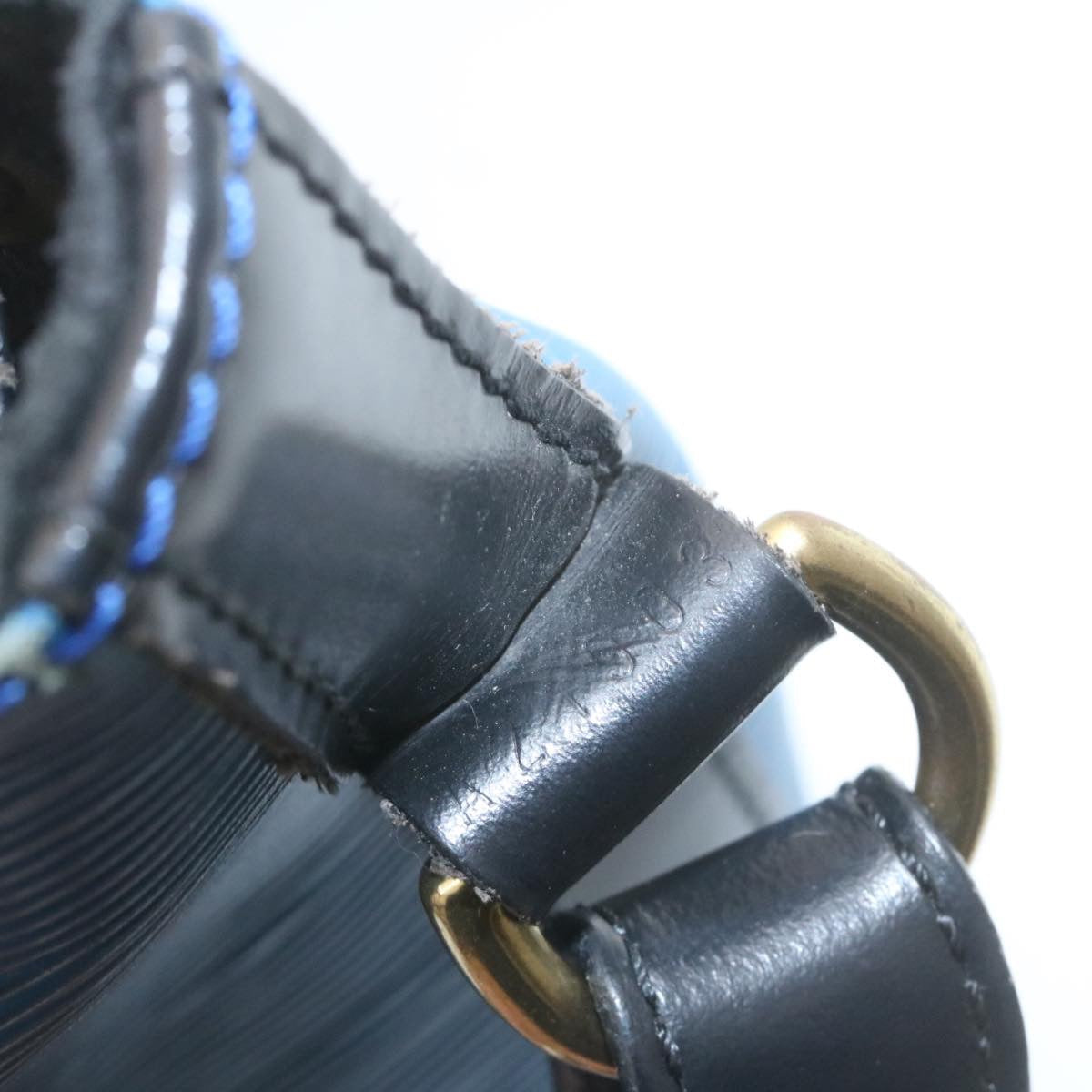 Louis Vuitton Bicolor Leather Petit Noe shoulder bag