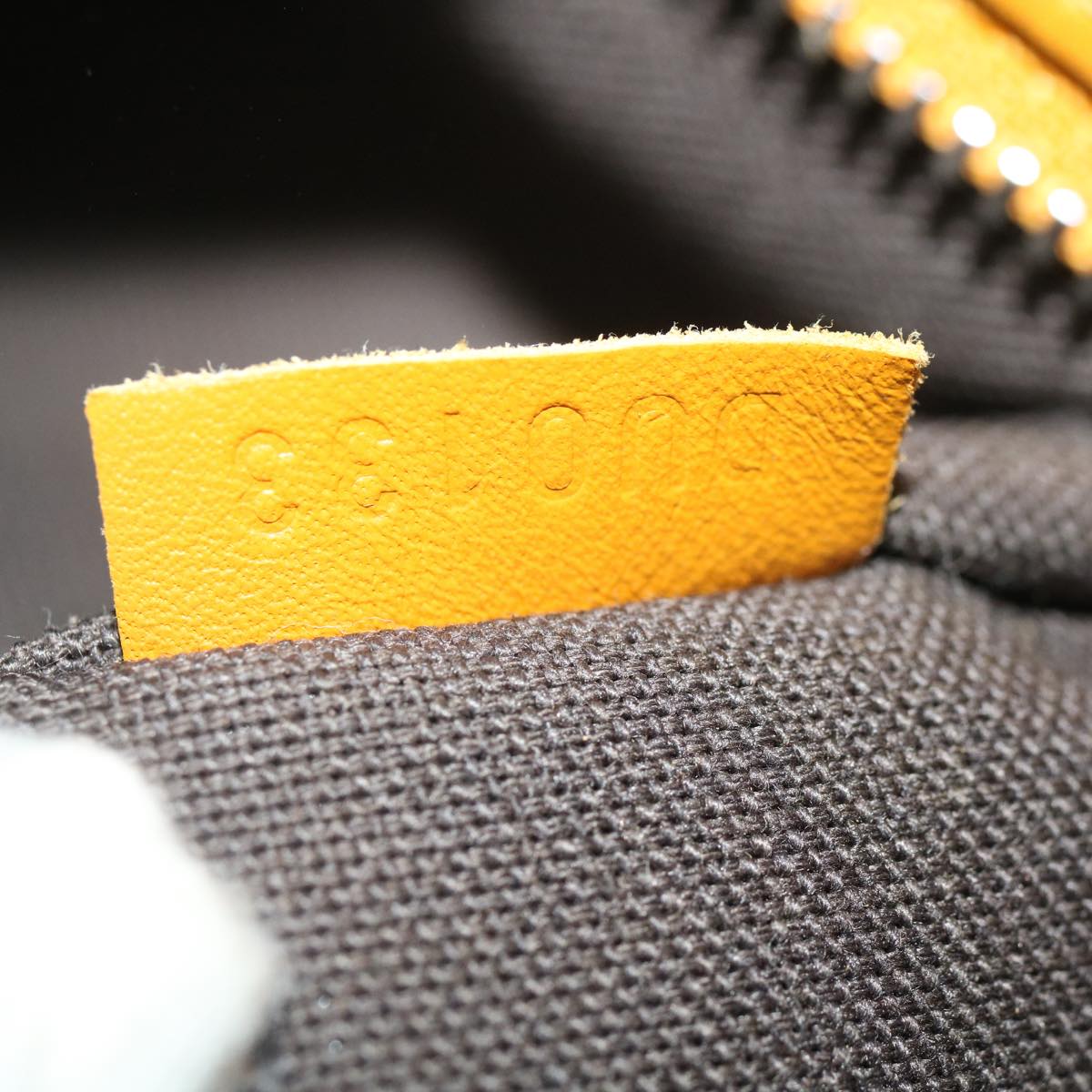 Louis Vuitton Yellow Leather Keepall 45 travel bag