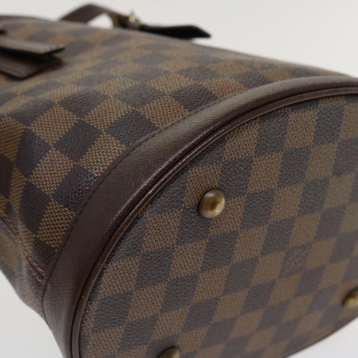 Louis Vuitton Brown Canvas Bucket shoulder bag