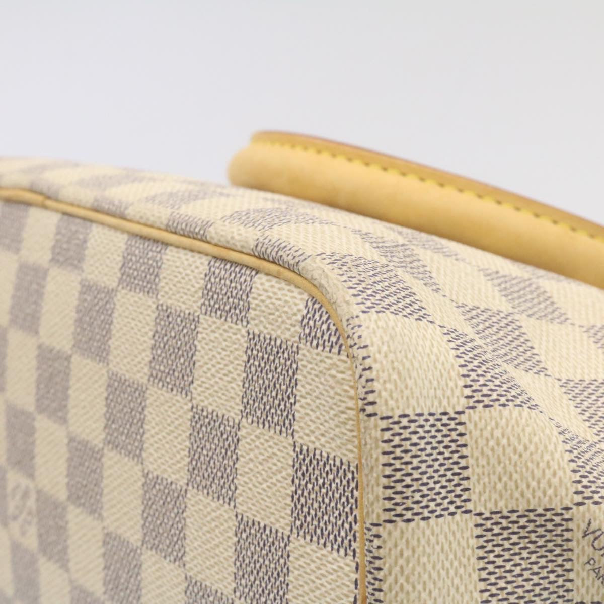 Louis Vuitton White Canvas Saleya shoulder bag