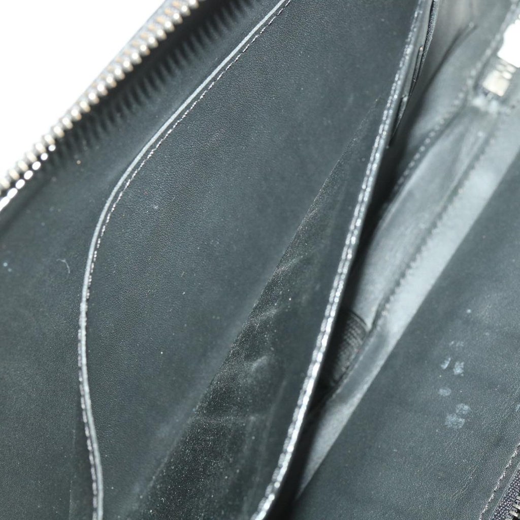 Louis Vuitton Black Leather Zippy wallet wallet accessories
