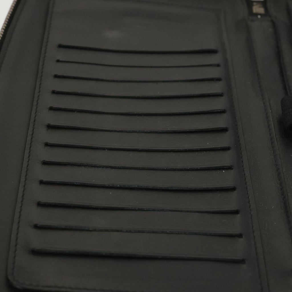 Louis Vuitton Black Leather Zippy wallet wallet accessories