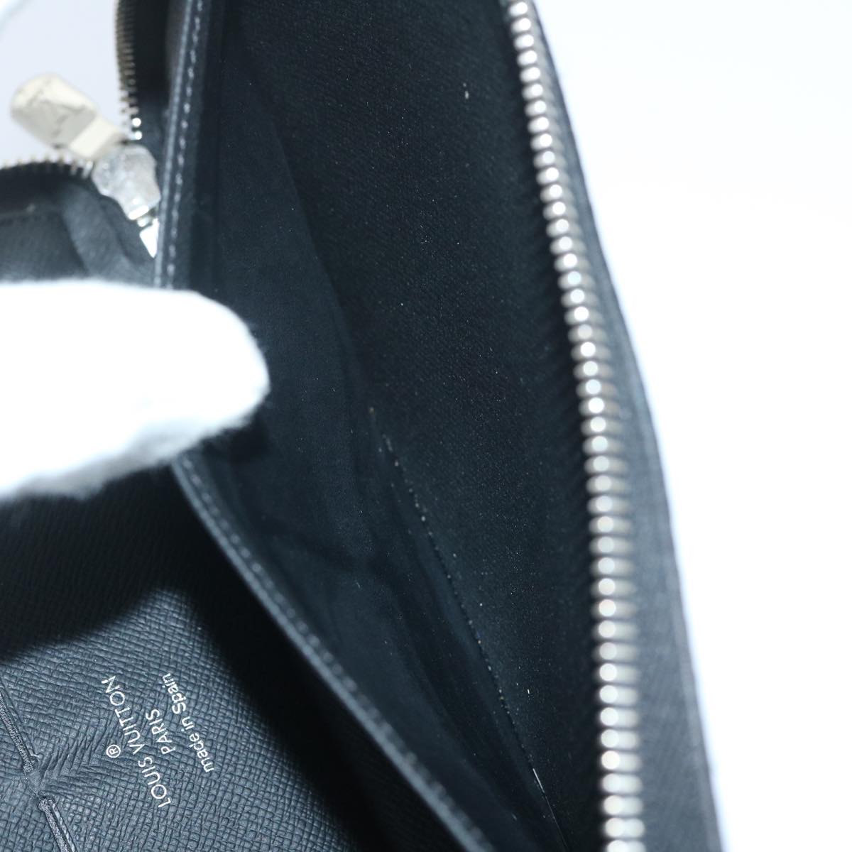 Louis Vuitton Gray Canvas Zippy organizer wallet accessories