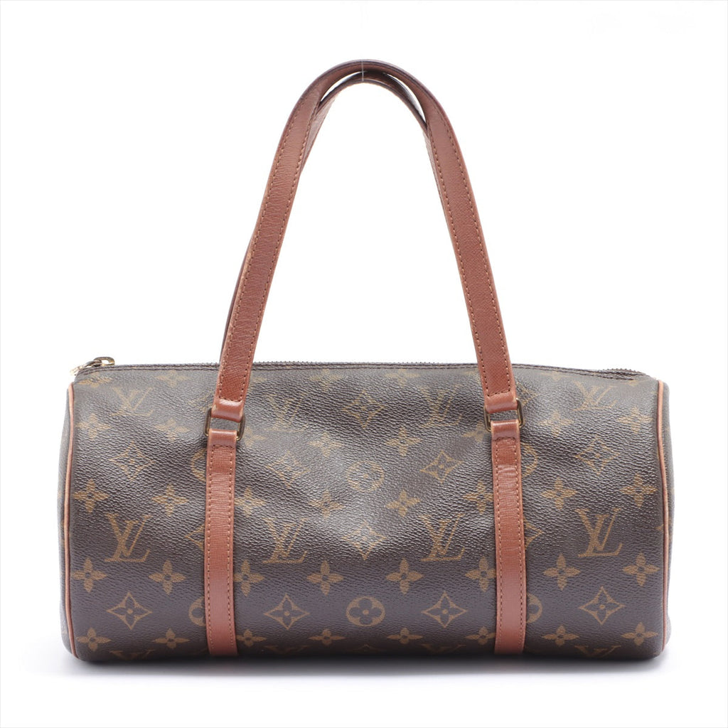 Louis Vuitton Brown Canvas Papillon 30 shoulder bag