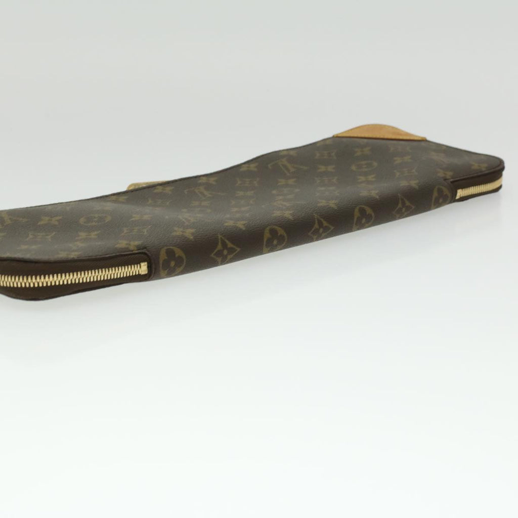 Louis Vuitton Brown Canvas Etui 5 cravates wallet accessories