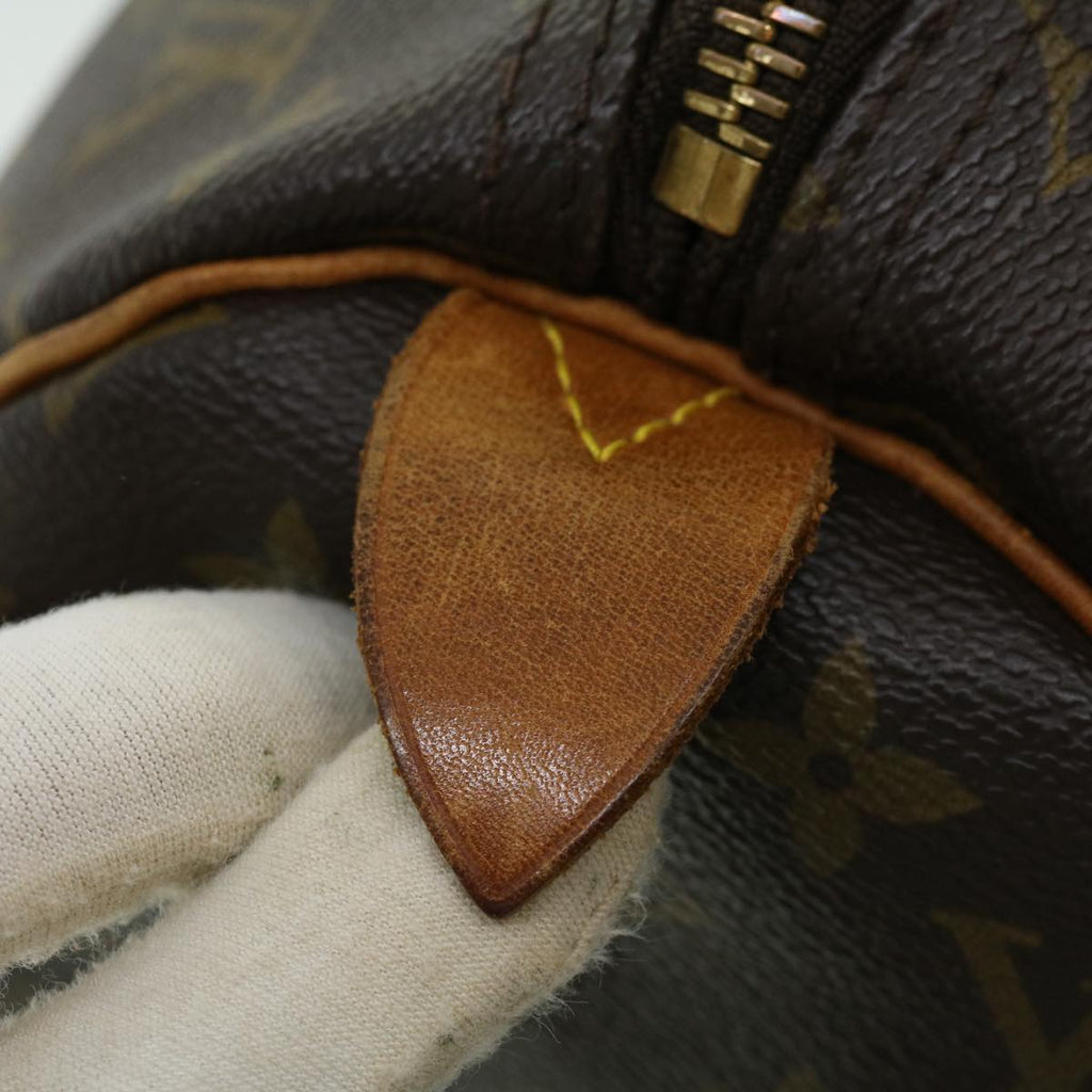 Louis Vuitton Brown Canvas Keepall 45 travel bag