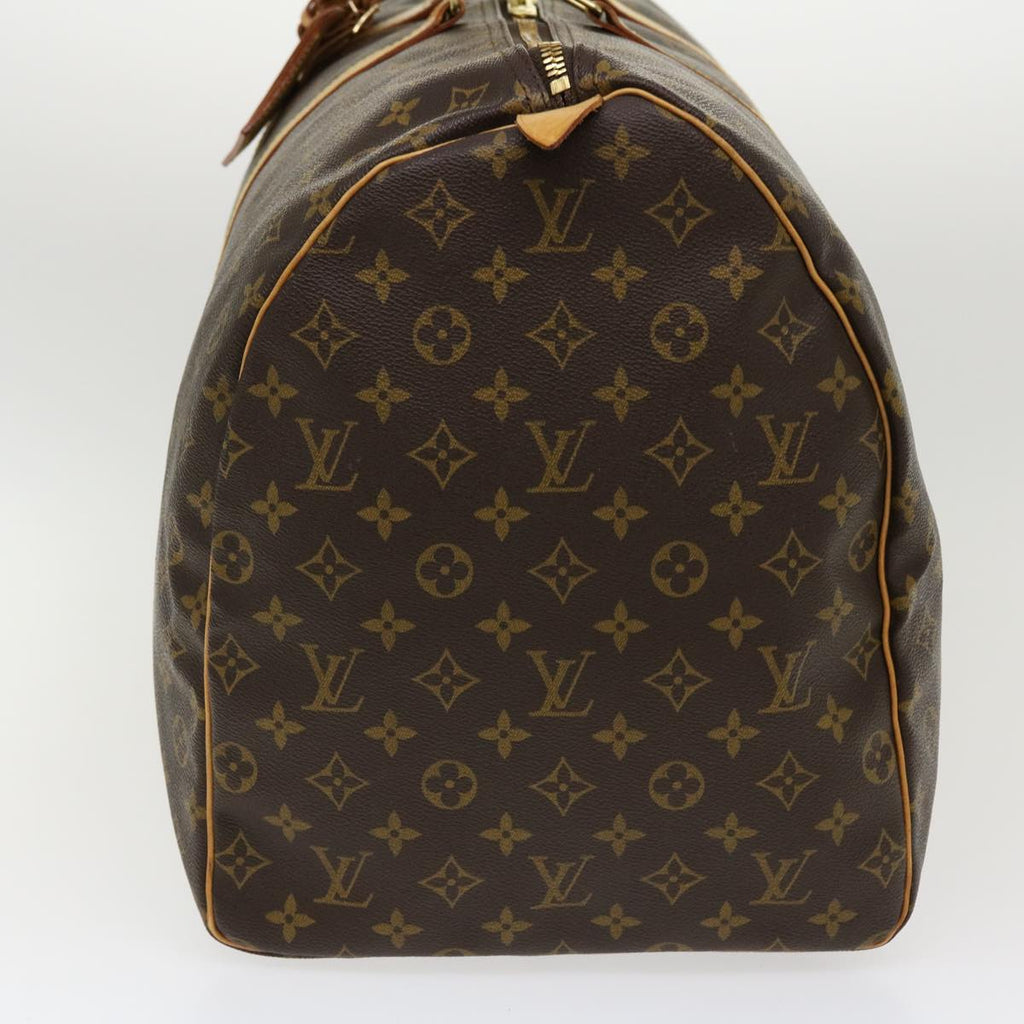 Louis Vuitton Brown Canvas Keepall 60 travel bag