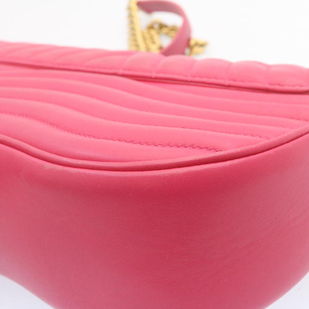 Louis Vuitton Pink Leather New wave shoulder bag