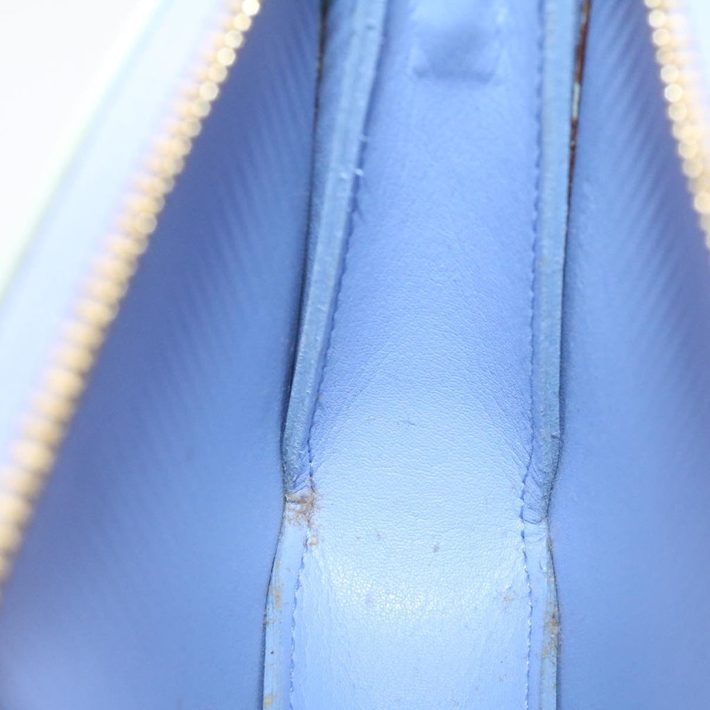 Louis Vuitton Light Blue Patent leather Lexington clutch bag