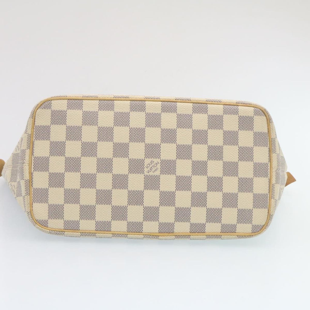 Louis Vuitton White Canvas Saleya shoulder bag