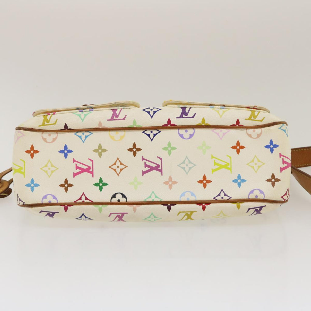 Louis Vuitton White Canvas Lodge shoulder bag