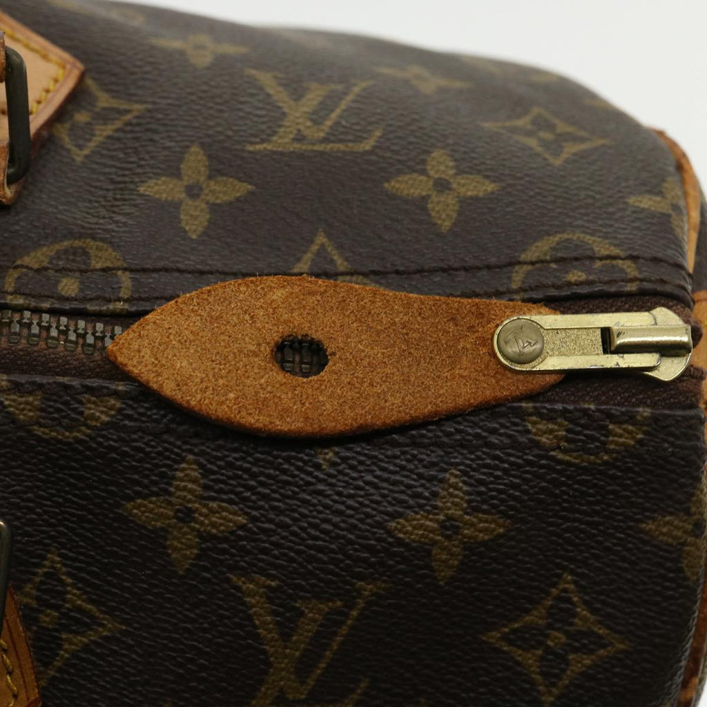 Louis Vuitton Brown Canvas Speedy 35 handbag bag