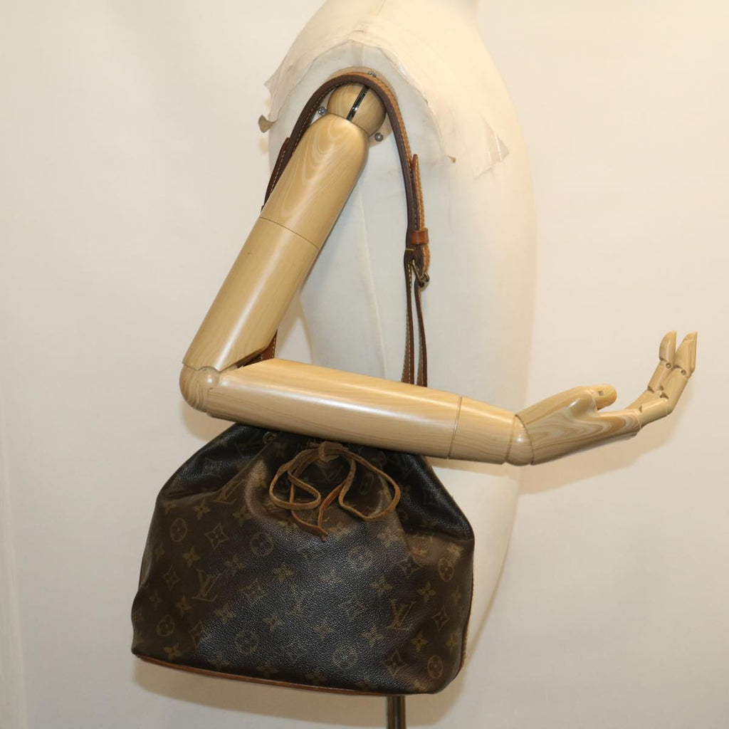 Louis Vuitton Brown Canvas Petit Noe shoulder bag