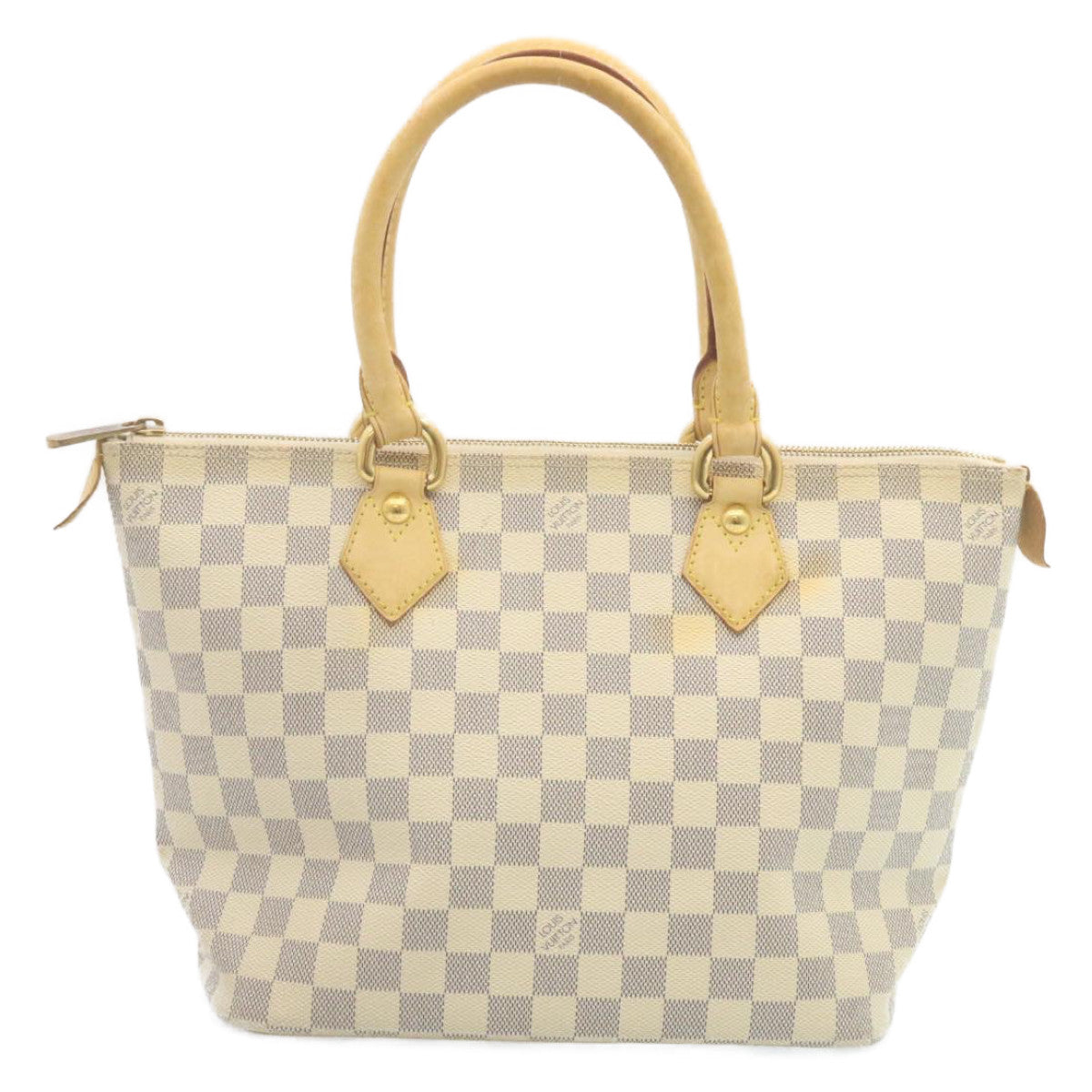 Louis Vuitton White Canvas Saleya shoulder bag