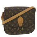 Louis Vuitton Brown Canvas Saint Cloud shoulder bag