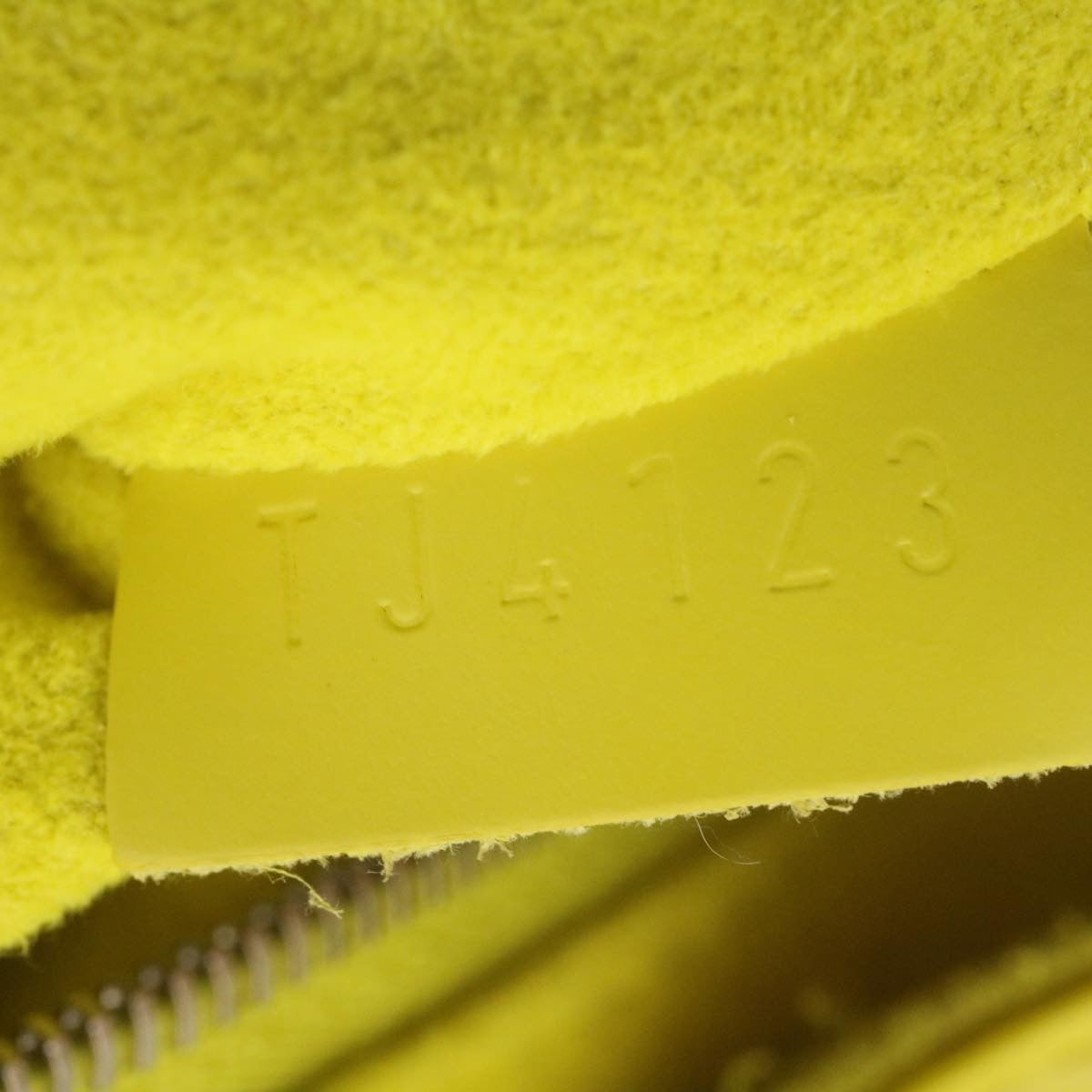 Louis Vuitton Yellow Leather Petit Noe shoulder bag