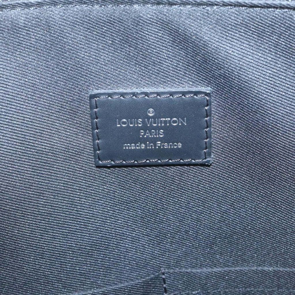 Louis Vuitton Gray Canvas Explorer handbag bag