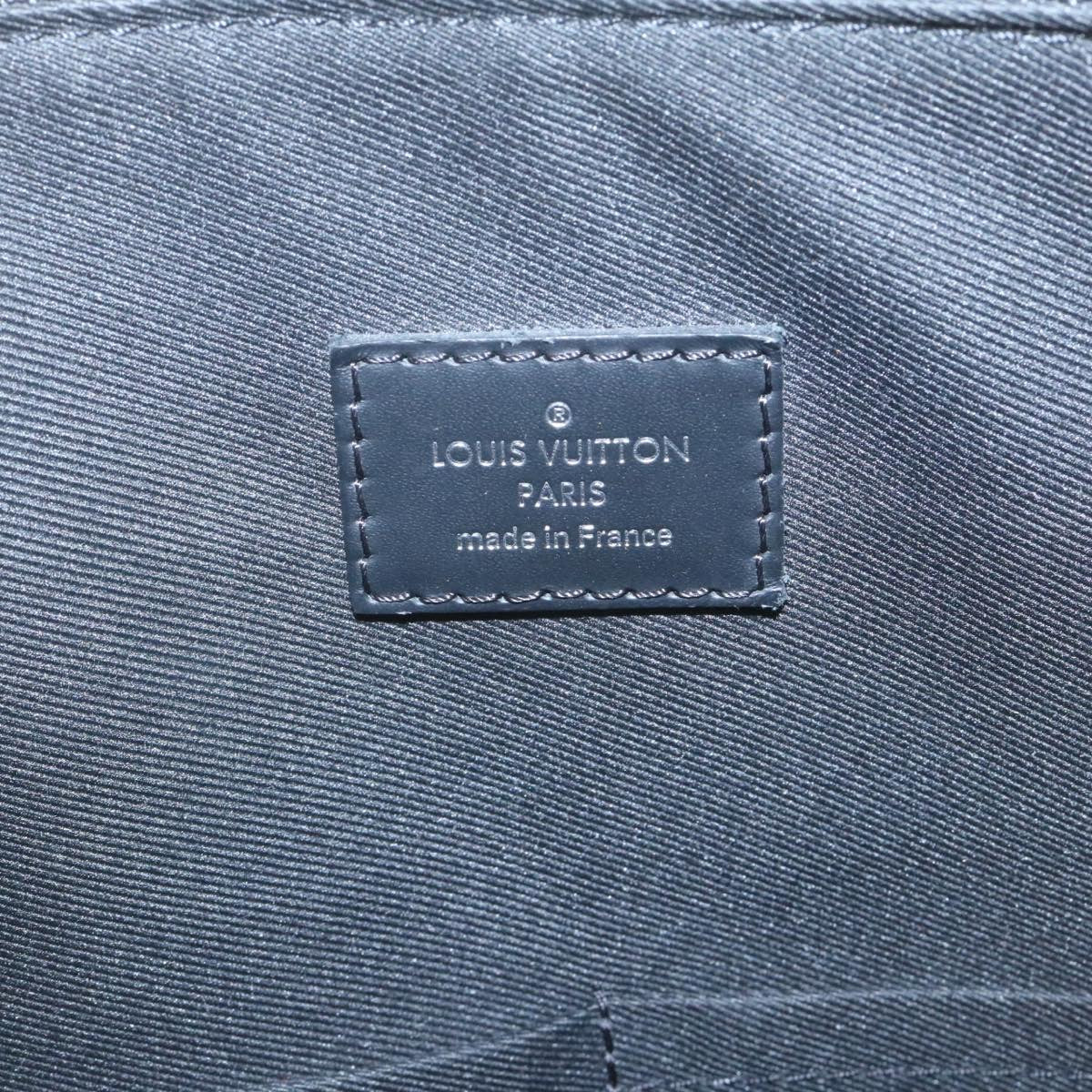 Louis Vuitton Gray Canvas Explorer handbag bag