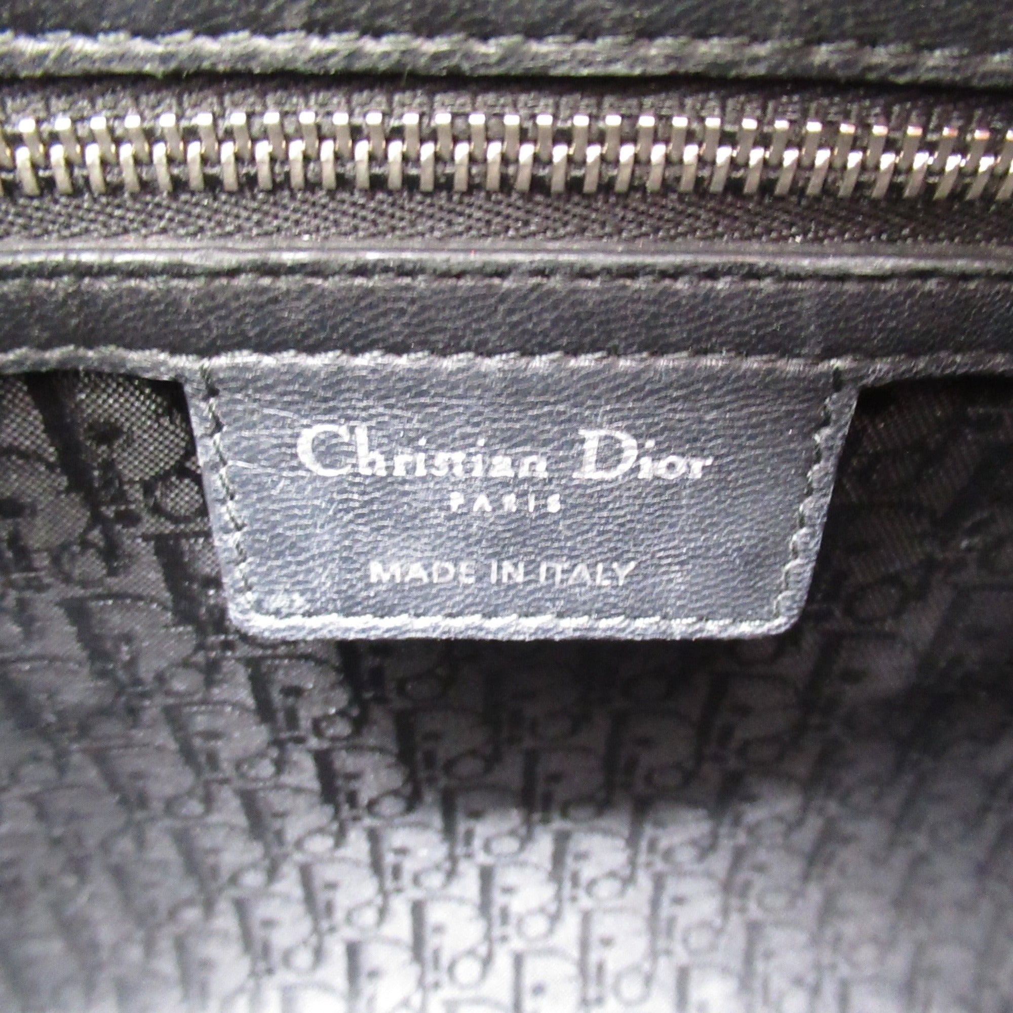 Dior Shoulder Bag Black leather
