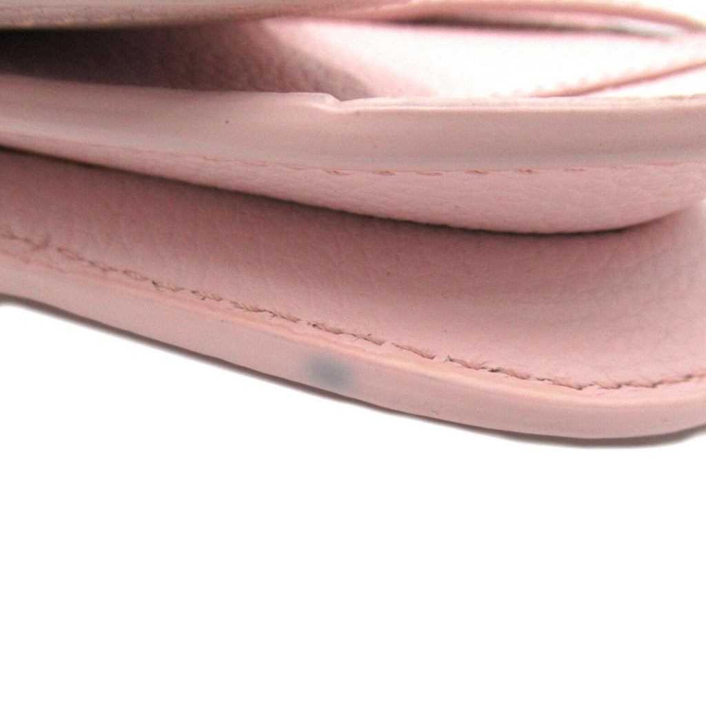 Dior Saddle type pouch Pink leather