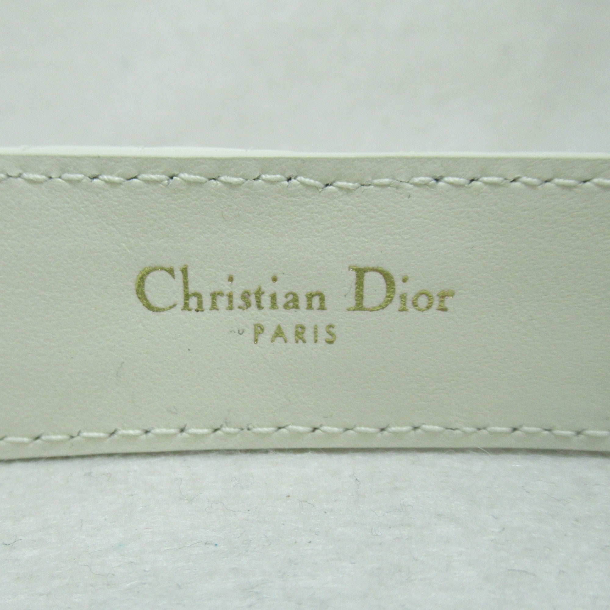 Dior belt White Calfskin [cowhide] Smooth Calfskin B0436UWHN03080