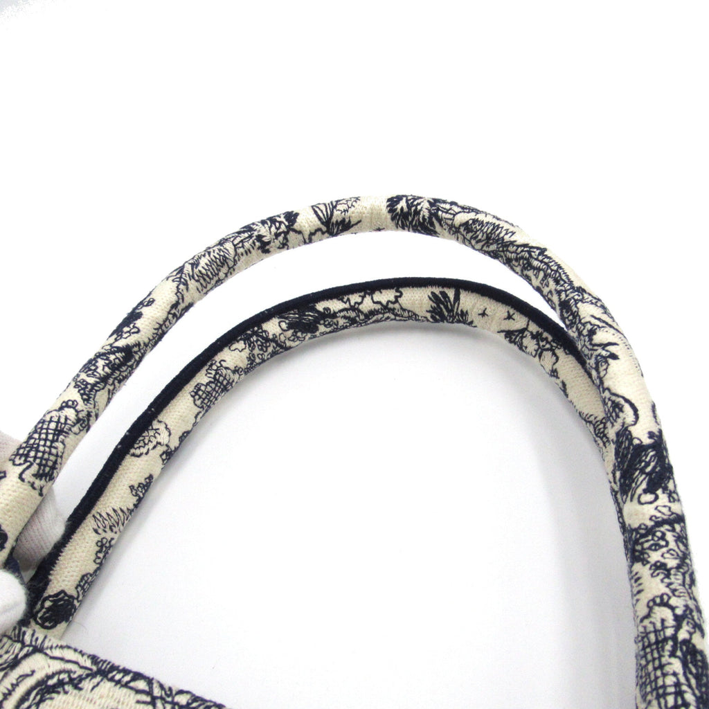 Dior Book tote Navy White canvas M1296ZRGO_M928