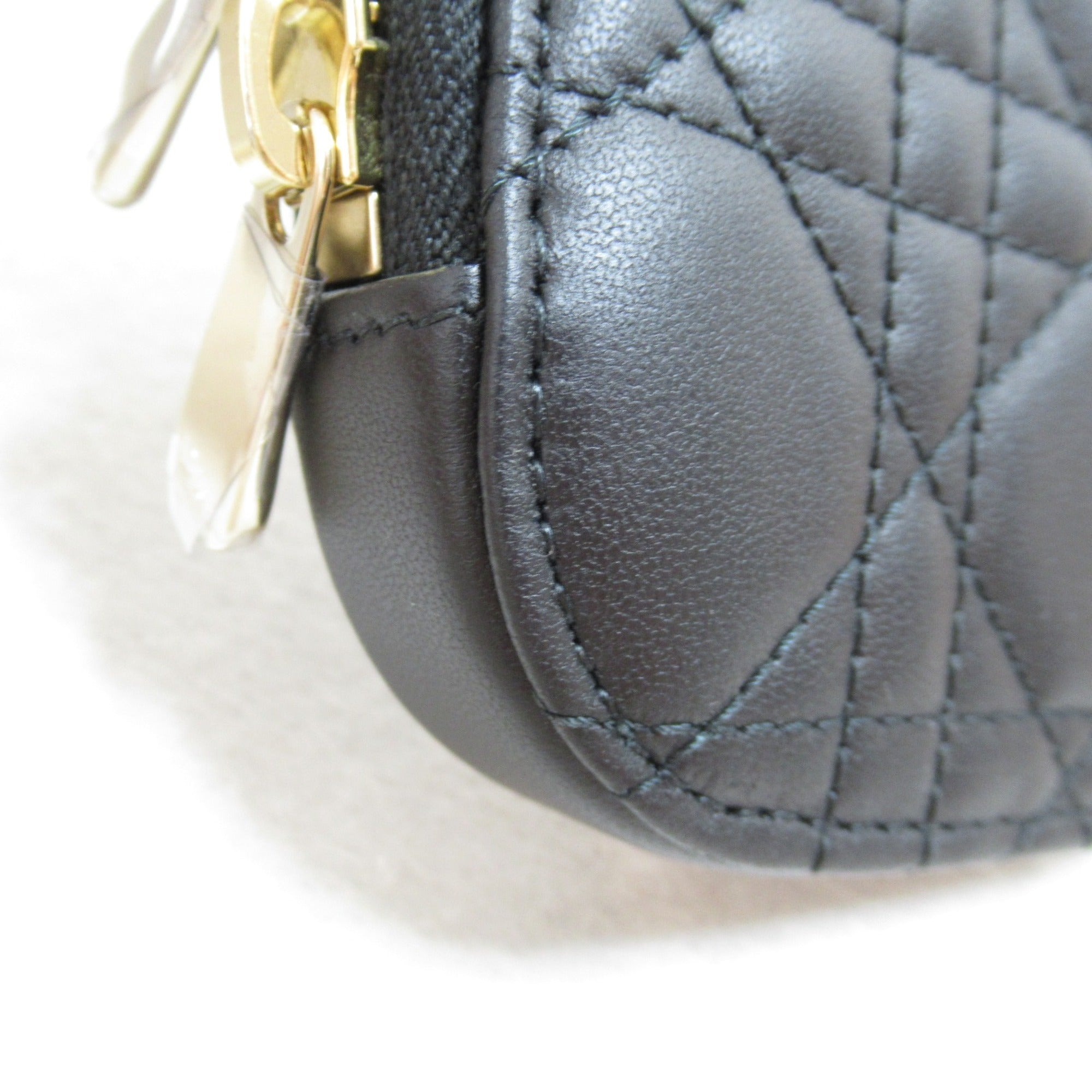 Dior Phone Shoulder Bag Black leather