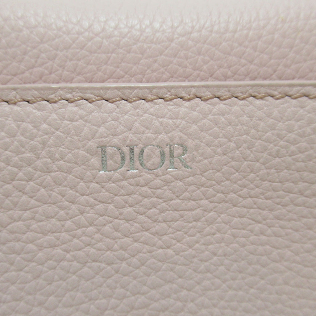 Dior Saddle pouch Pink Baby Pink leather