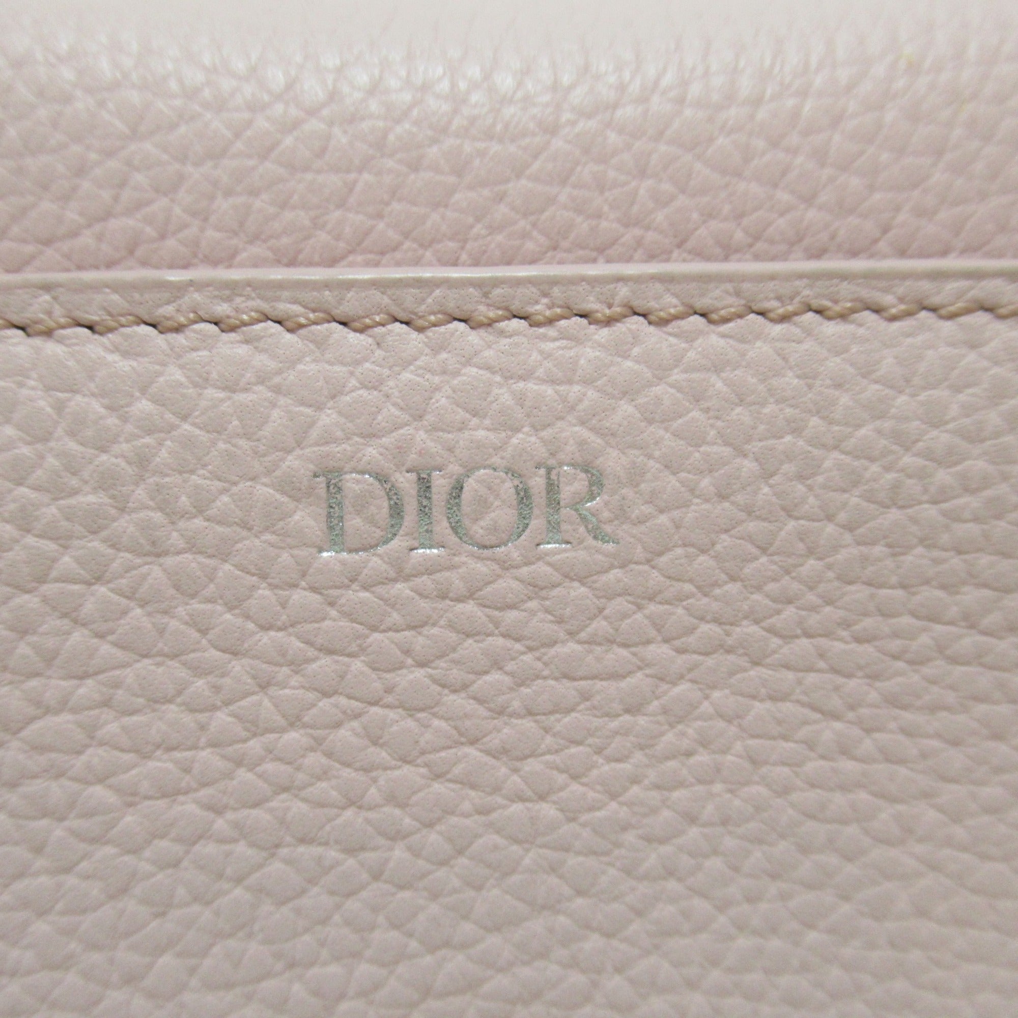 Dior Saddle pouch Pink Baby Pink leather