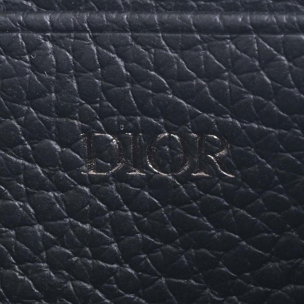 CHRISTIAN DIOR Leather Bag Shoulder Black Men's