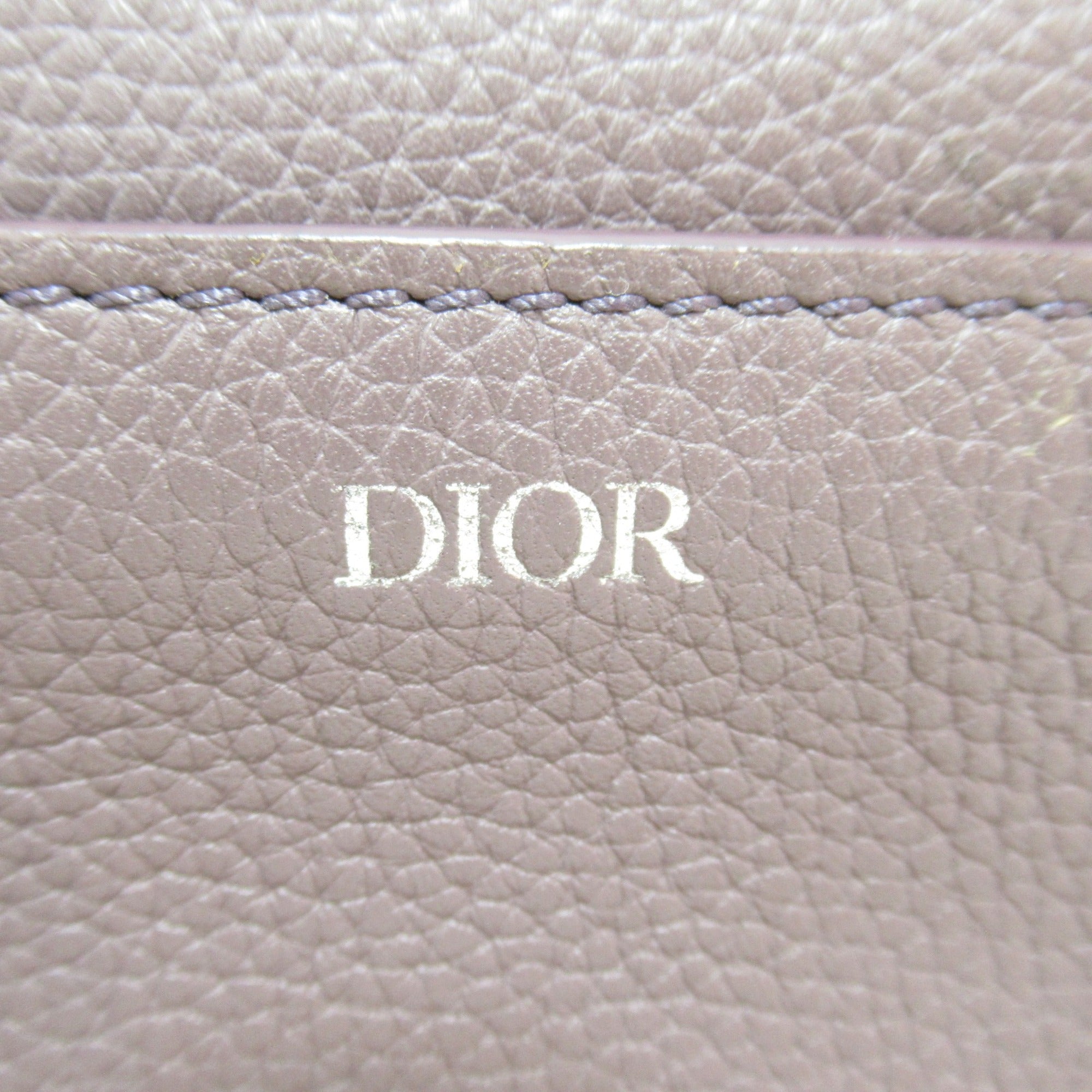 Dior Saddle pouch Purple leather