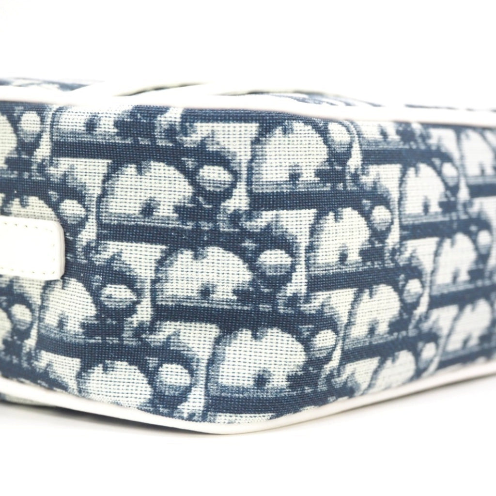 CHRISTIAN DIOR Dior/Dior Trotter Shoulder Bag Navy Ladies