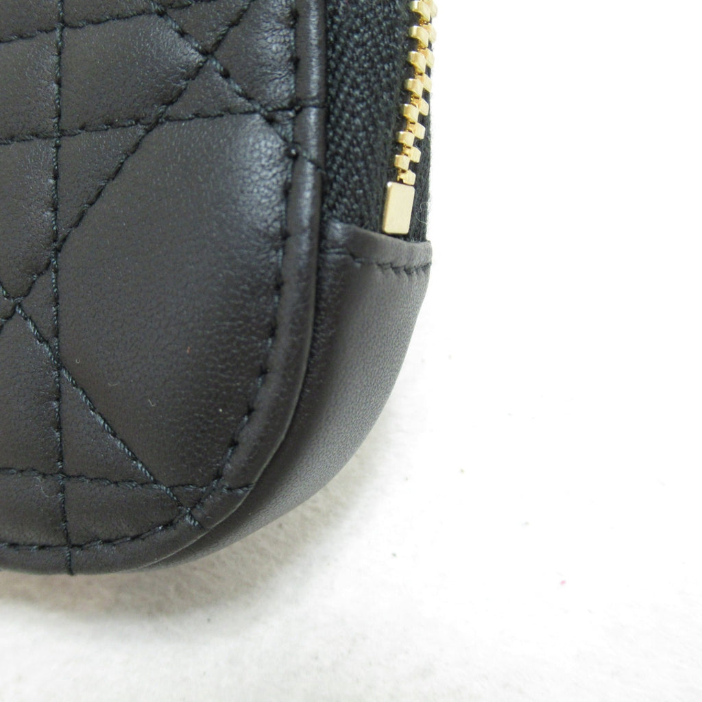 Dior Phone Shoulder Bag Black leather