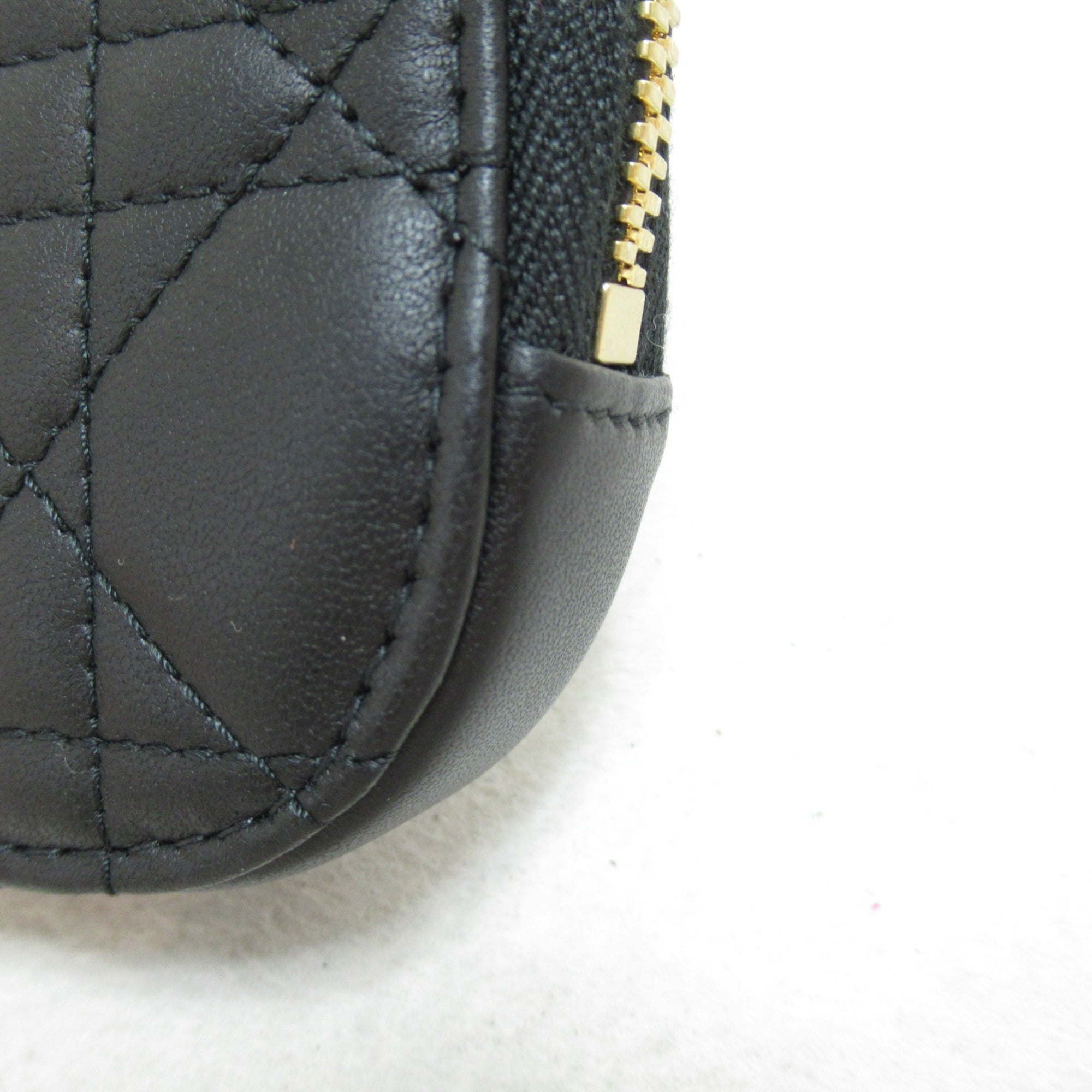 Dior Phone Shoulder Bag Black leather