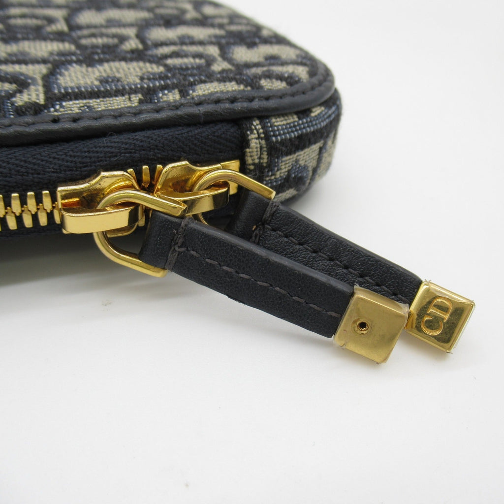 Dior Montaigne Phone Case Shoulder Bag Navy canvas S2114UTZQ