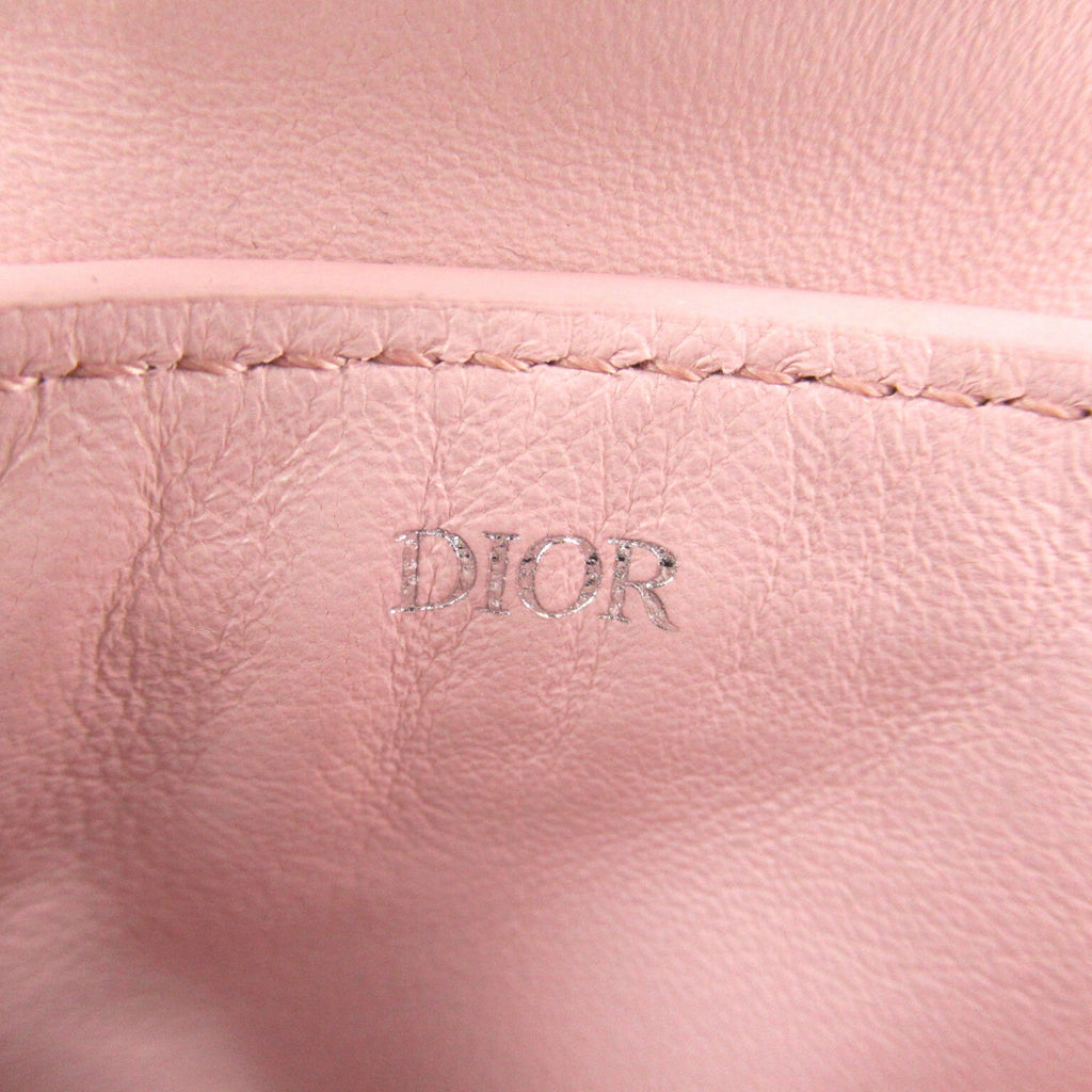 Dior Saddle type pouch Pink leather