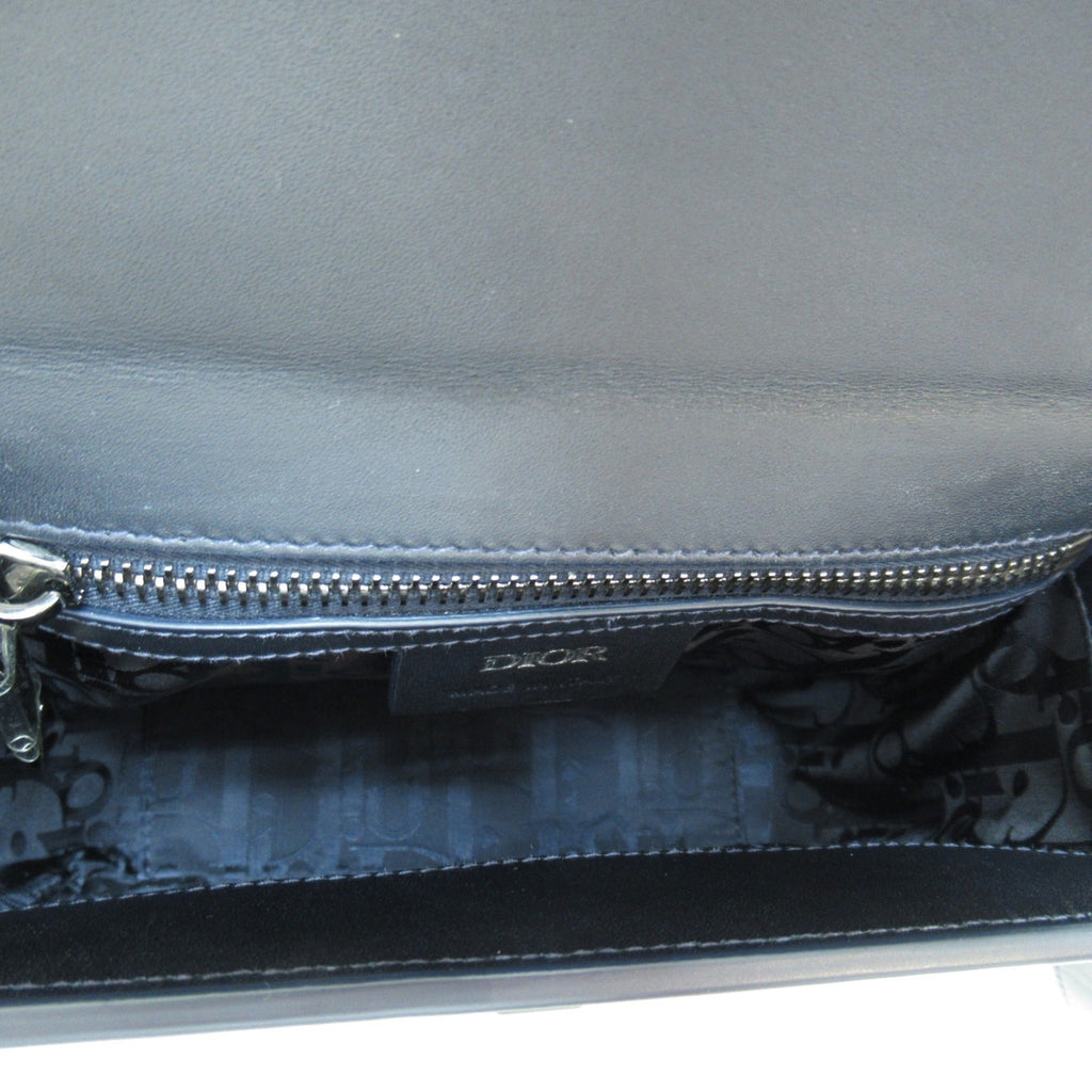 Dior Shoulder Bag Navy leather