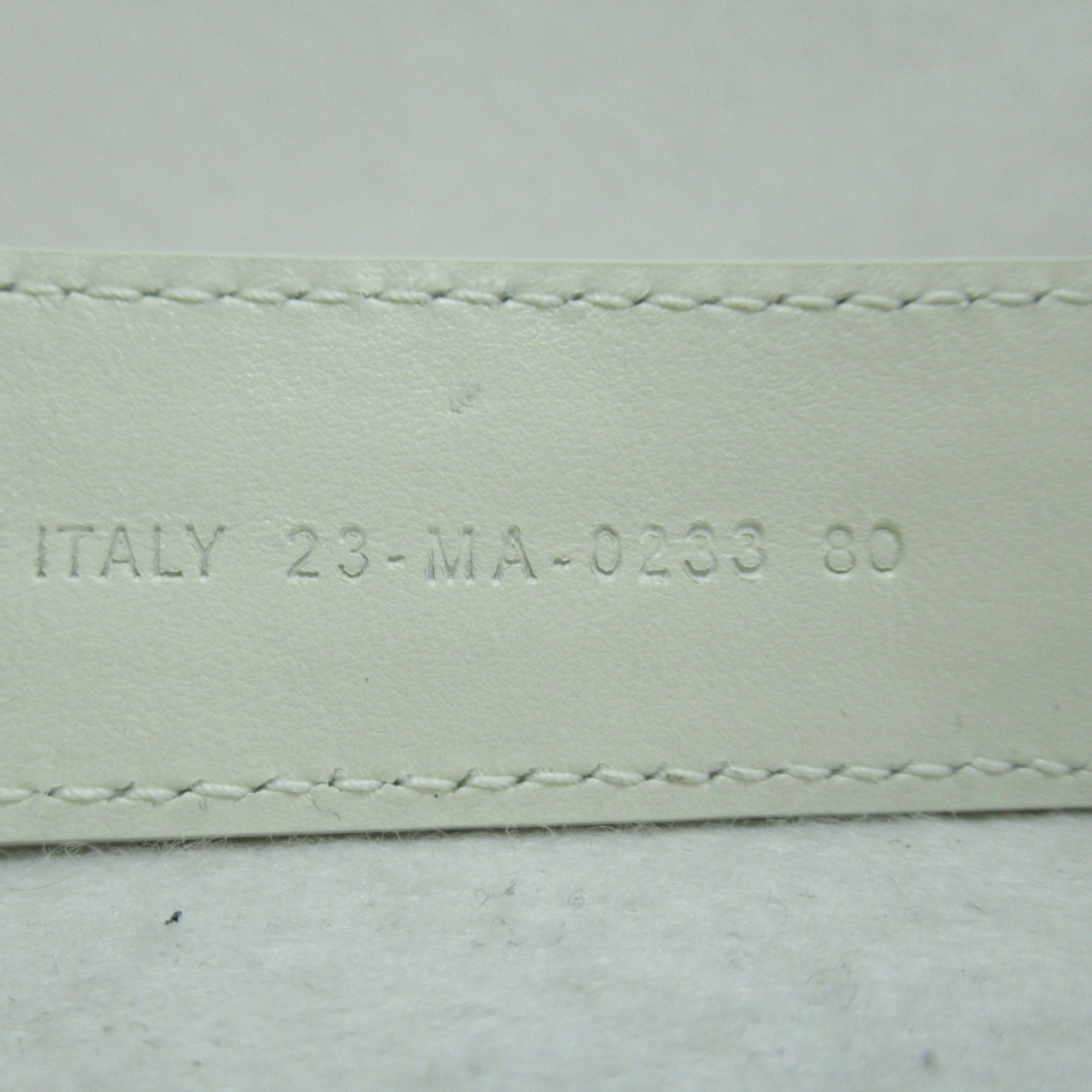 Dior belt White Calfskin [cowhide] Smooth Calfskin B0436UWHN03080