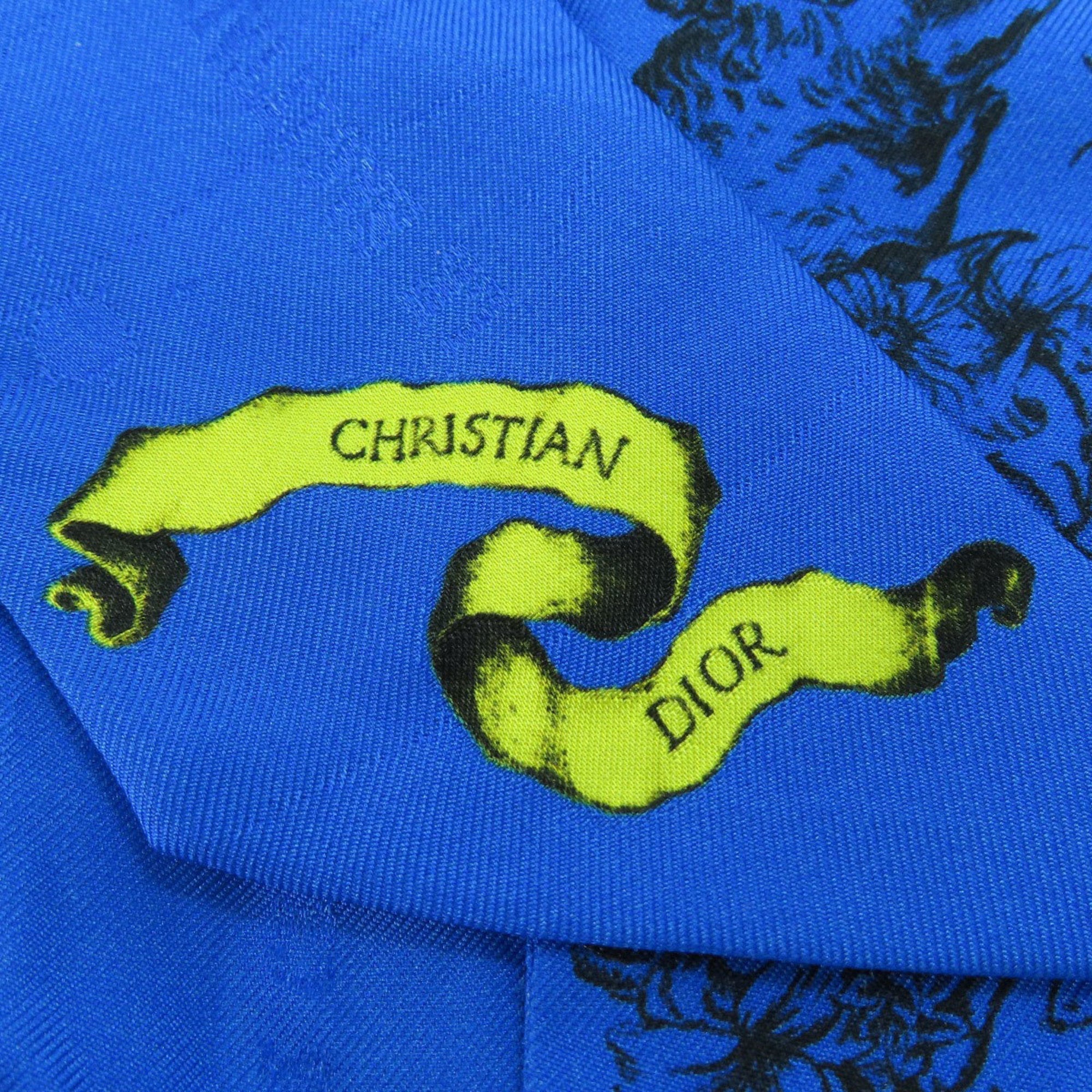 CHRISTIAN DIOR Scarf Muffler Silk Women's