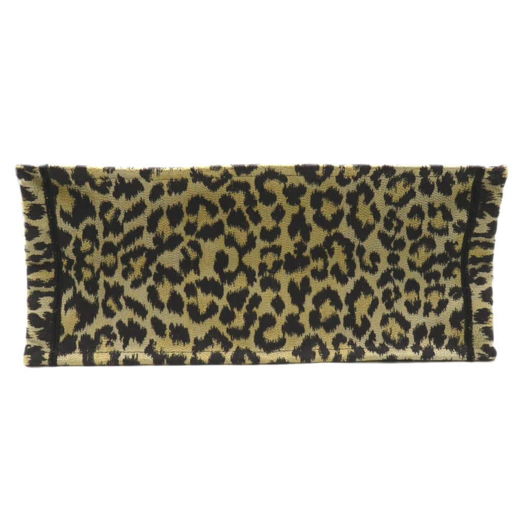 Dior Book tote Beige Mulch color Leopard canvas embroidered canvas M1286ZRHMM918