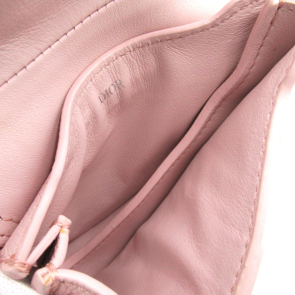 Dior Saddle type pouch Pink leather